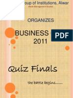 Business Quiz For MBA