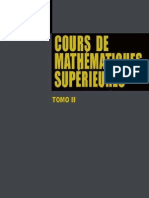 Cours de Mathématiques Supérieures - Tome II. (Vladimir - Smirnov)