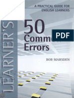 50 Common Errors - A Practical Guide For English Learners PDF