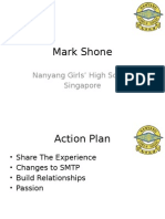 Mark Shone - Action Plan