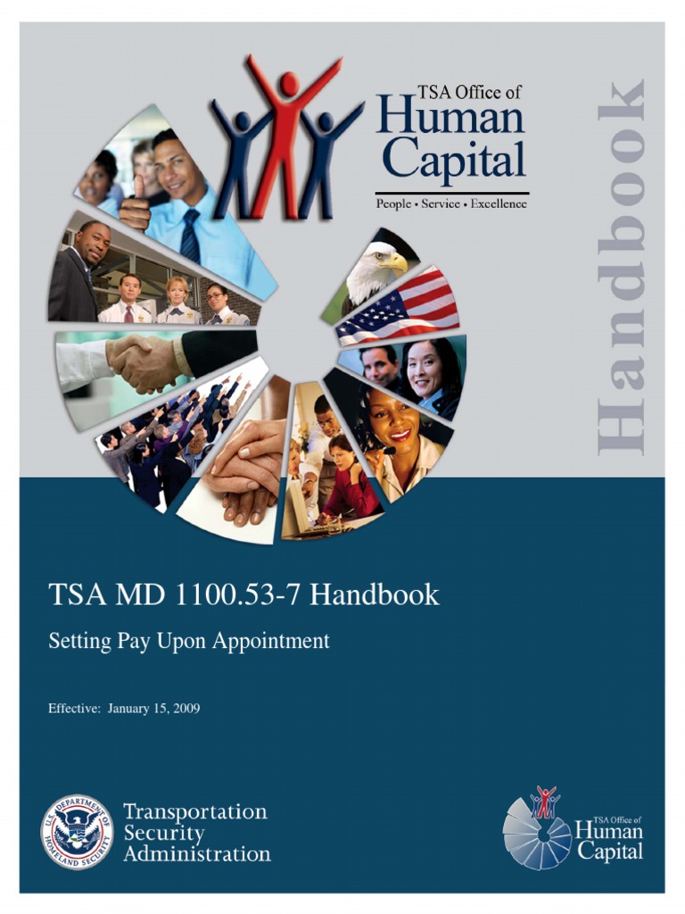 TSA Handbook PDF Overtime General Schedule Us Civil Service Pay 