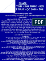HTYTV_TLVN_TLPT_MNMG_26. Phần 1 Tổng Kết Tình Hình Thực Hiện Nghị Quyết Năm Học 2010 - 2011