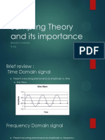 Sampling Theory and Its Importance