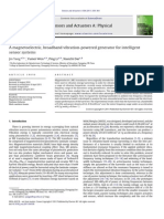 A Magnetoelectric, Broadband Vibration Powered Generator For Intelligent Sensor Systems - 2011 - Sensors and Actuators, A Physical PDF