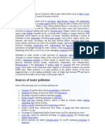 Water Pollution Word File