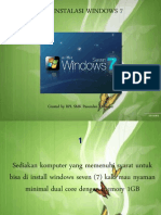 Cara Instalasi Windows 7