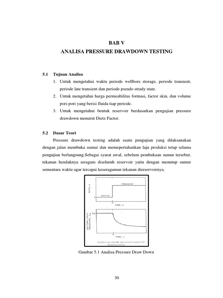 Analisa Pengujian Pressure Drawdown | PDF | Sains & Matematika ...