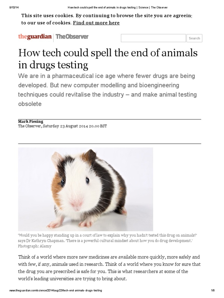 How Tech Could Spell the End of Animals in Drugs Testing _ Science