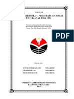 Download Makalah Pembelajaran Ilmu Sosial Untuk Anak Usia Dini Upi by slampack SN242257921 doc pdf