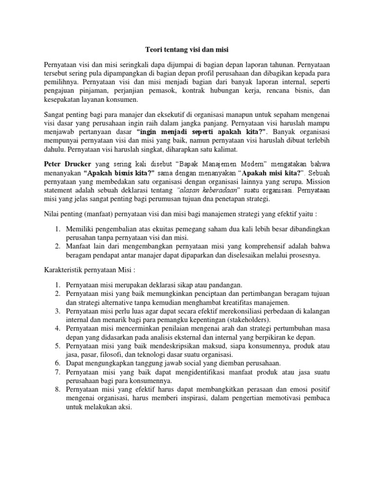 Visi Misi Pdf
