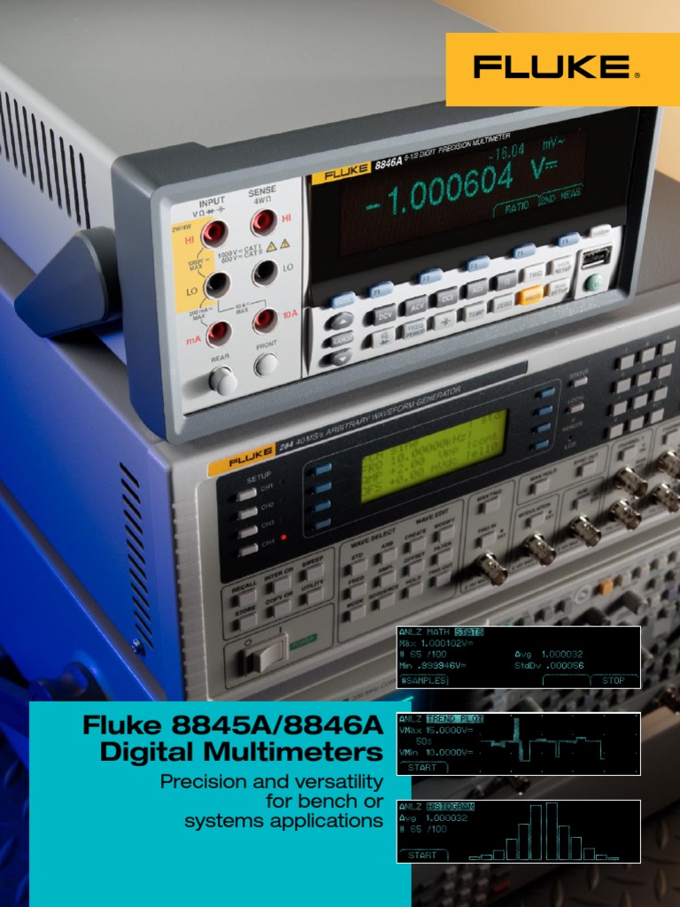 Fluke 8845A & 8846A | Personal Computers | Electrical Engineering