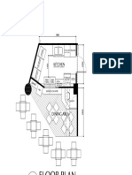 Sample Dining Room Floor Plan - Restaurant