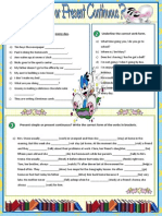 Dopresent Simple or Continuous 2011 N PDF