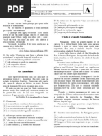 PORT. 9° ANO - ESCOLA SOFIA NUNES