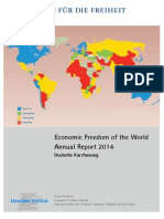 Wirtschaftliche Freiheit of The World - Jahresbericht 2014