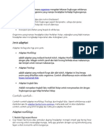 Adaftasi Morfologi, Fisiologi Dan Tingkah Laku