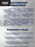 Investimentos Financeiros