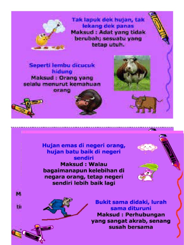Peribahasa Bergambar Tahap 2 Pdf