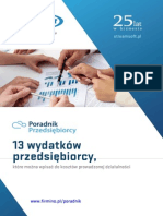 E-Book 13 Wydatkow Przedsiebiorcy PDF