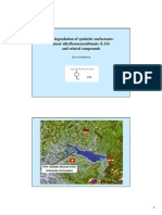 Biodegradation of Synthetic Surfactants and LAS Compounds