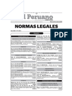 Normas Legales 08-10-2014 (TodoDocumentos - Info) PDF