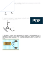 Fuerzas resultantes y cuerpos en equilibrio