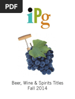 IPG Fall 2014 Beer, Wine & Spirits Titles