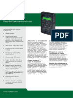 Iopass-Door-Controller Ds r03 A4 Es PDF