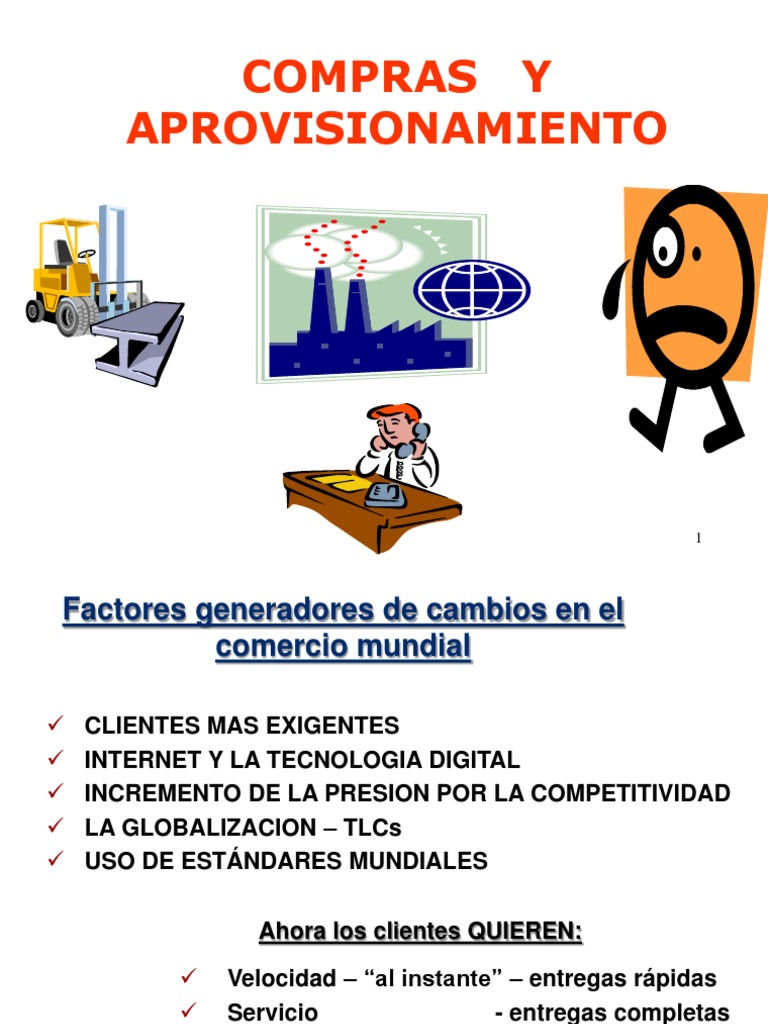Estrategias de Aprovisionamiento Efectivas | PDF | Logística | Calidad ...