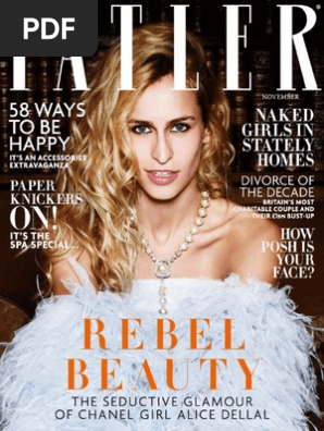 Tatler November 2014 Uk Fashion Images, Photos, Reviews