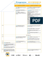 CCMX 2014 - Programa PDF
