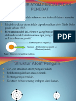 Struktur Atom Pengalir & Penebat