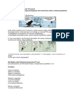 Atividades sobre numerais para 6o ano