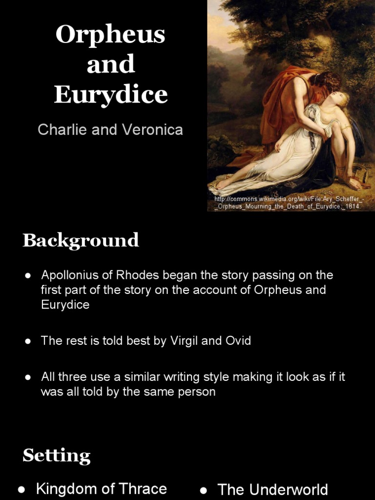 Orpheus and Eurydice: A Tragic Tale | PDF | Orpheus | Hades