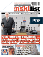 Sibenski List, 9. Listopada 2014