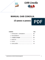 Manual OAB Concilia - Passo A Passo Aos Advogados e Subsecoes-30-05-14. PDF