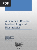 A Primer in Research Methodology and Biostatistics