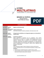 2014 - Multilatinas - Agenda Preliminar Confirmados PDF