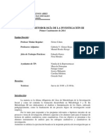 Programa METODOLOGÍA DE LA INVESTIGACIÓN III PDF