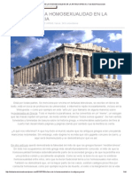 La Farsa de La Homosexualidad en La Antigua Grecia PDF