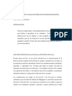 La Educación Basada en Preguntas Problematizadora