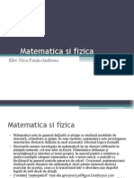 Matematica Si Fizica