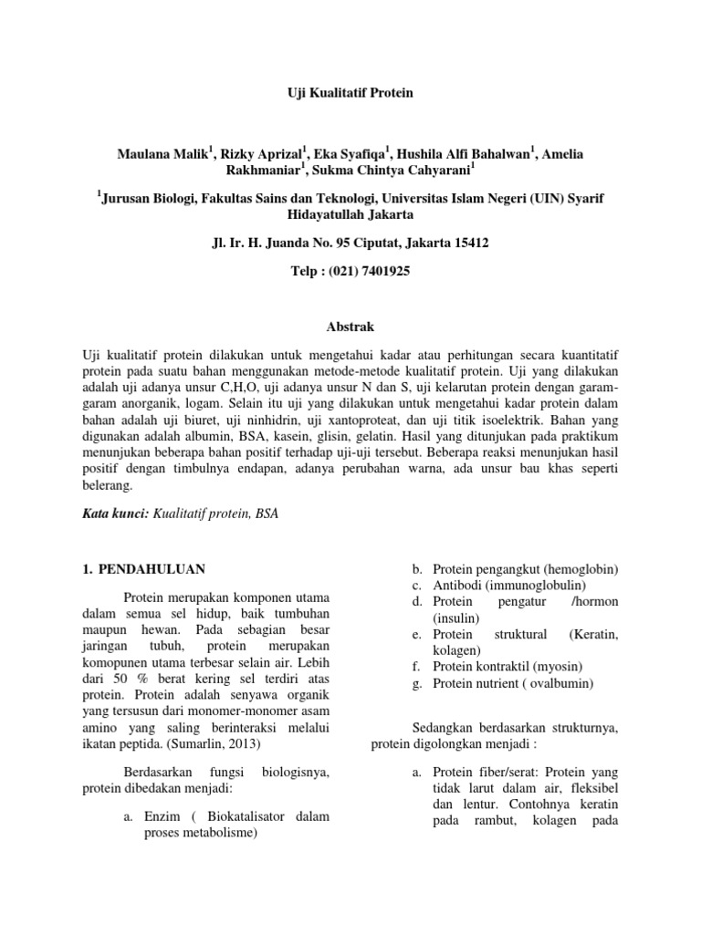 Uji Kualitatif Protein I(jurnal).docx