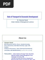 Download Role of Transport in Economic Development by Sukumar  Nandi SN2423416 doc pdf
