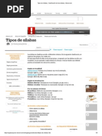 Download Tipos de slabas Clasificacin de las silabas Aboutpdf by Jose Antonio Linares SN242341798 doc pdf