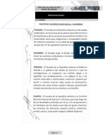 PuntodeAcuerdo Senado Ayotzinapa 2014 PDF