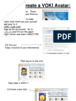 How To Create A VOKI Avatar:: Register