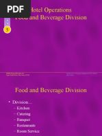 4692173 Hotel Operations Food and Beverage Division