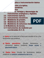 Óptica e Instrumentos de Metrología