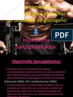 Entrenamiento de hipertrofia para aumentar los depósitos de.ppt